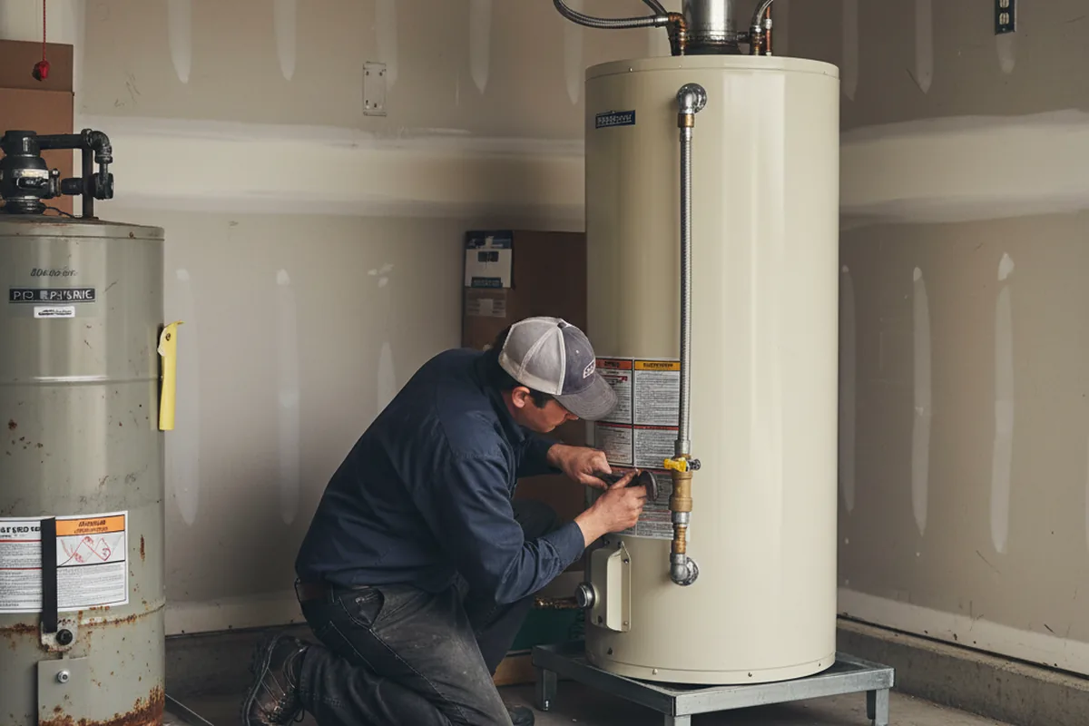 Water heater and shutoff valve replacement in Flora Vista